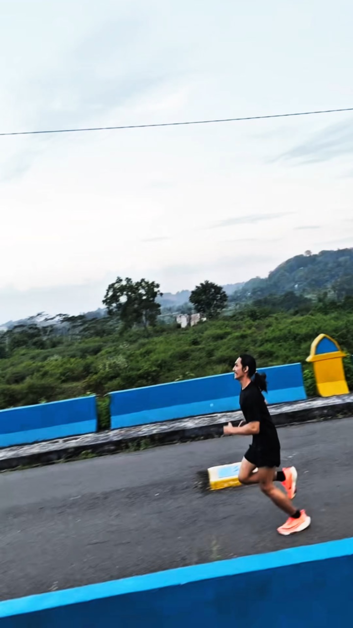 Corrida em câmera lenta
