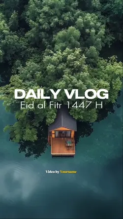 daily vlog idul fitr