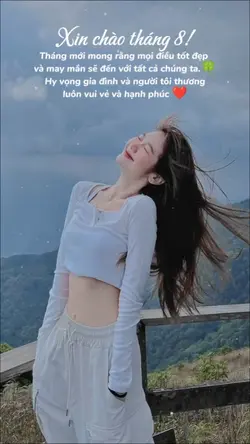 Xin chào tháng 8