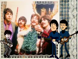 beatles moodboard