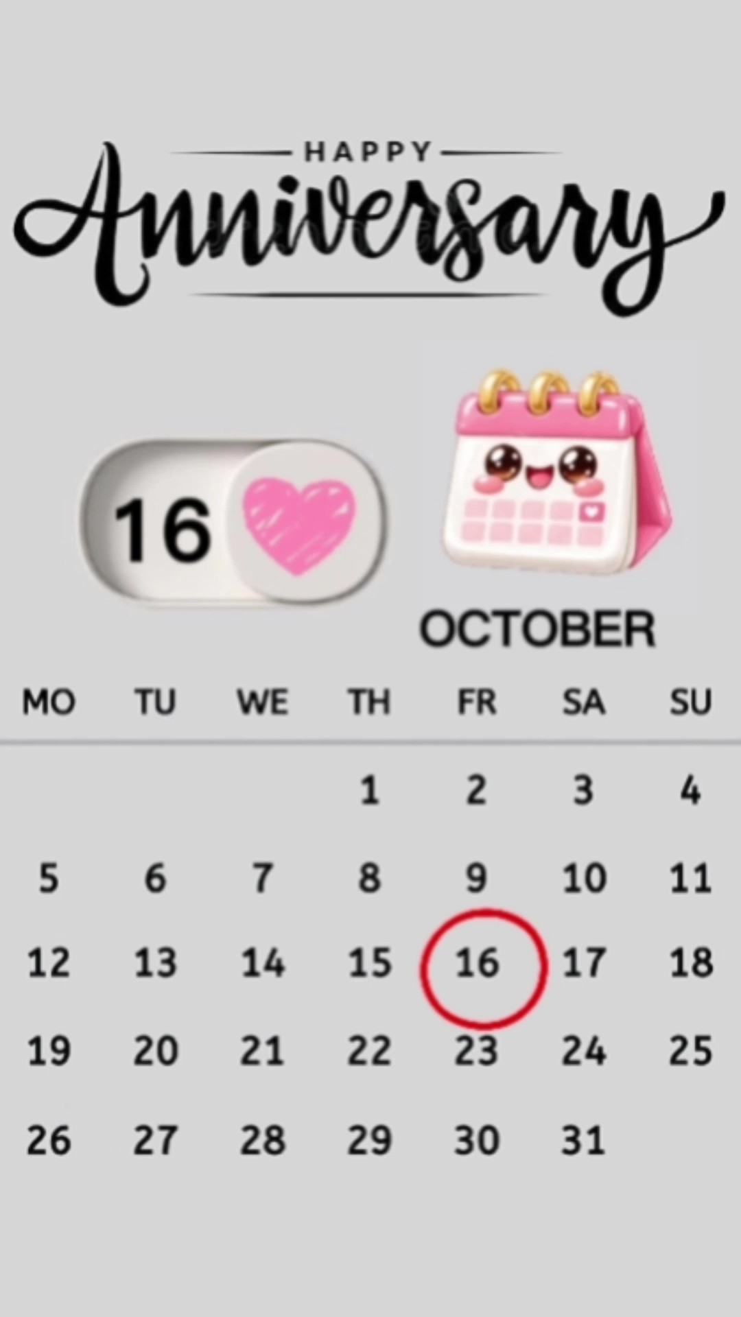 happy anniversary 