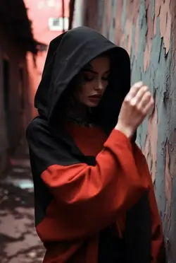 Red and black 