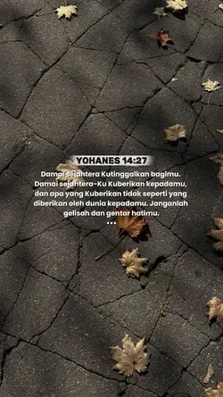 Yohanes 14:27