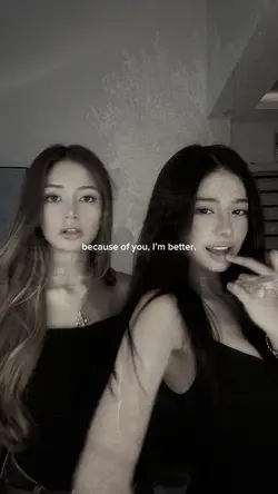 because of you, I’m
