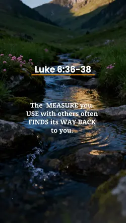 Luke 6:36-38