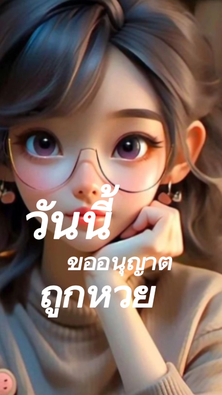 วันนี้ขออนุญาตถูกหวย
