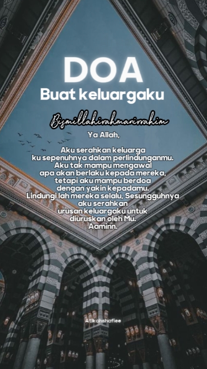 Doa untuk keluarga