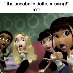 annabelle escaped 😀
