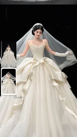 Váy cưới 2 ảnh