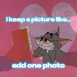I keep a picture