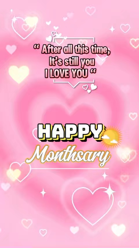 Happy Monthsary