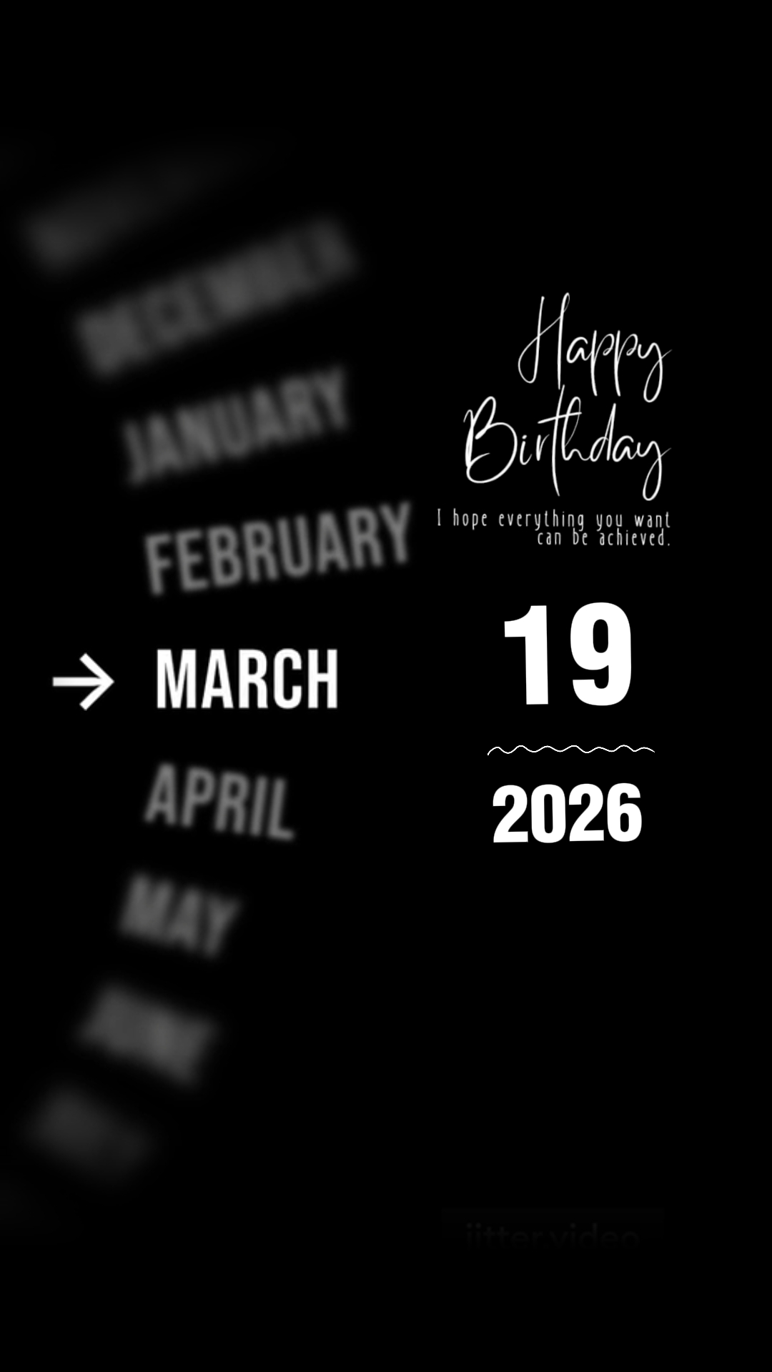 ULANG TAHUN CINTA 19 MARET