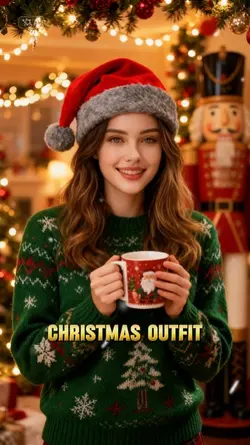 Christmas outfit AI 