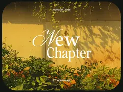 New chapter 2026