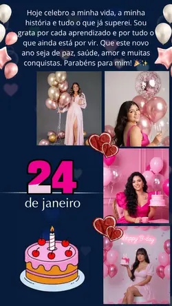 Meu niver 24 janeiro