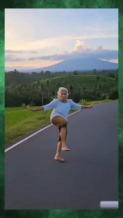 Dancing grandma