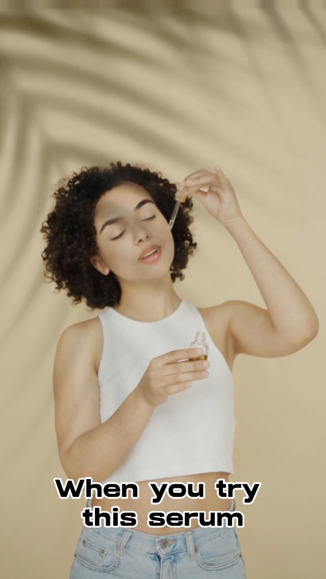 Affichage des produits de beauté et de soins personnels Beating Match Tik Tok Style POV plus rapide 