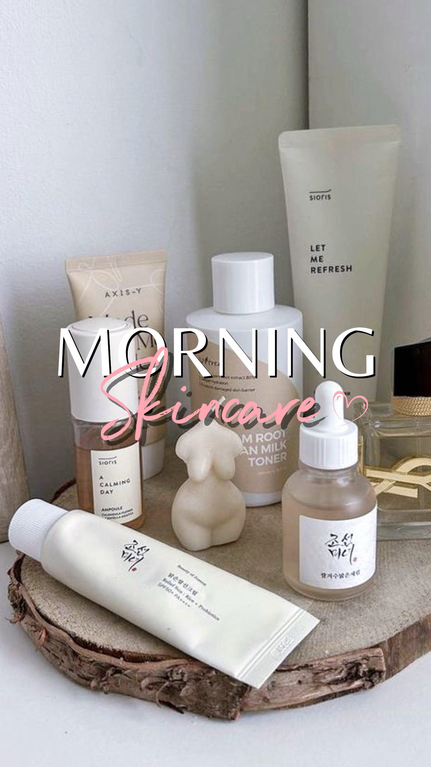 Morning skincare