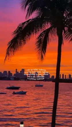 sunset hallelujah