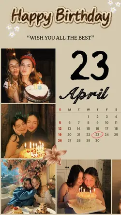 Hbd 23 april 2026
