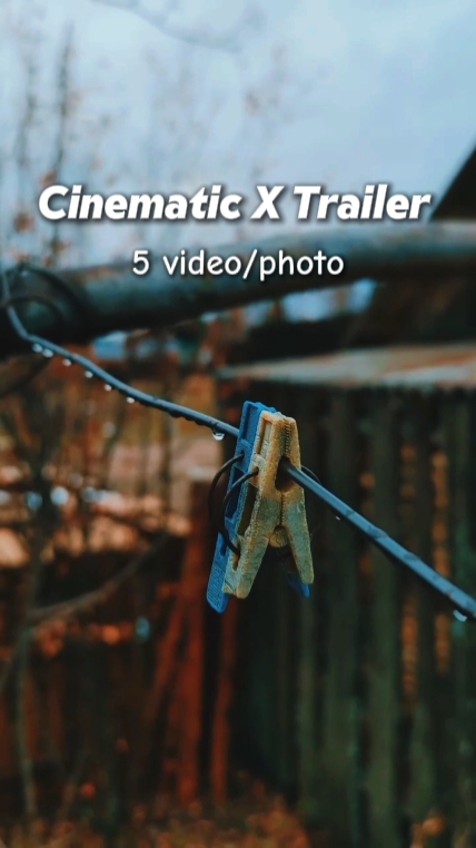 TRÁILER CINEMÁTICO X 