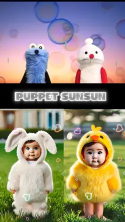 パペットスンスン❣️踊れる❓