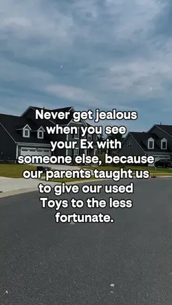 Never get jealous