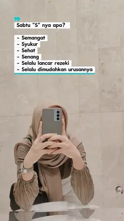 sabtu S nya apa