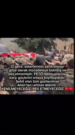 Şehitler ölmez....