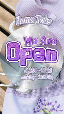 We are open ungu