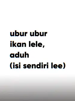 ubur ubur ikan lele,