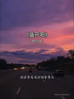 盛开吧