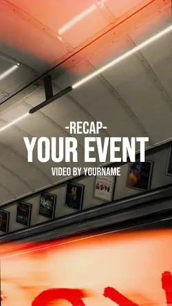 RECAP YOUR EVENT