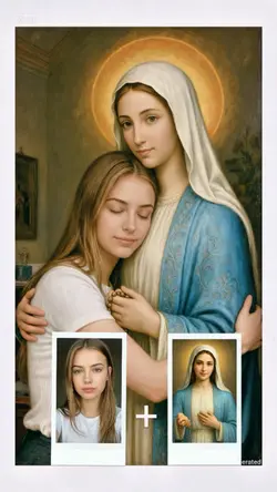 Hug Virgin Mary