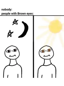 brown eyes 