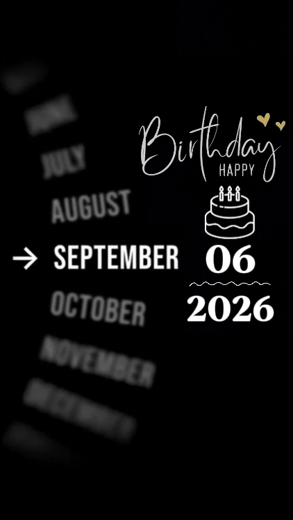 BDAY DAUGHTER 6 SEPT