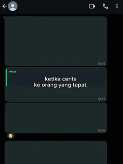 ss chat [ curhat ]