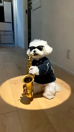 Pet saxophone