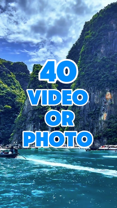 40 videos o fotos 