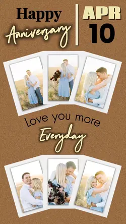 Happy anniv 10 apr
