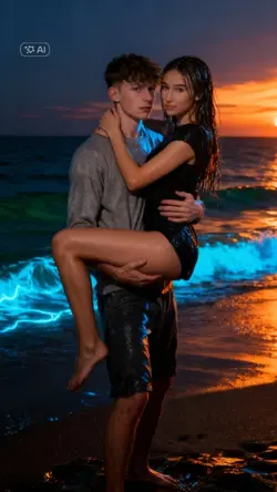 Beach couple 
