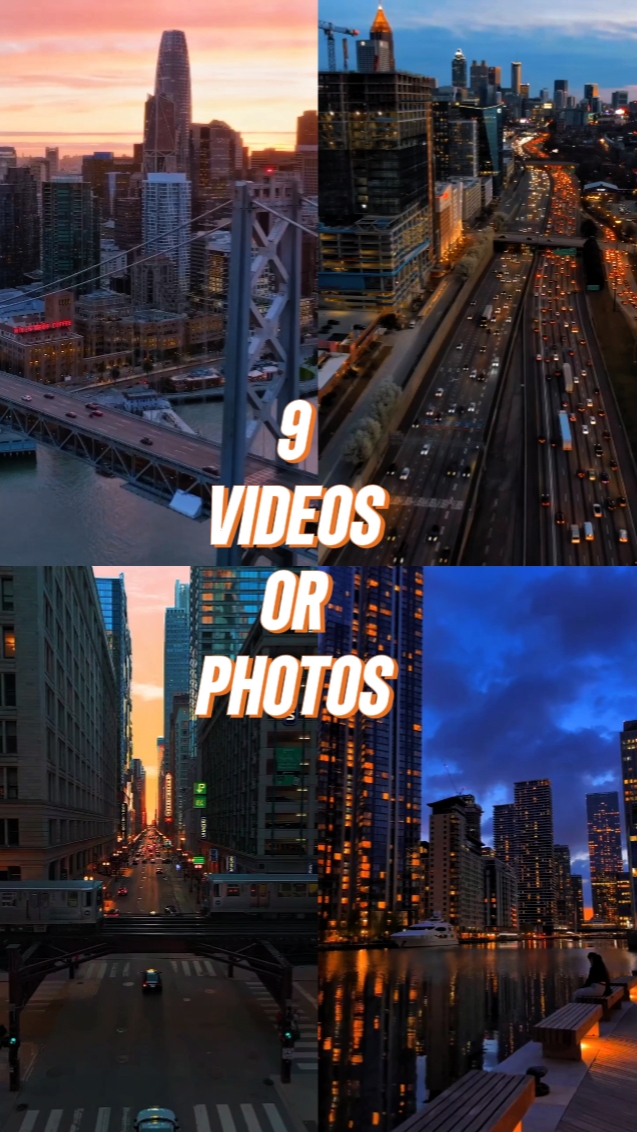 9 VIDEOS OR PHOTOS 