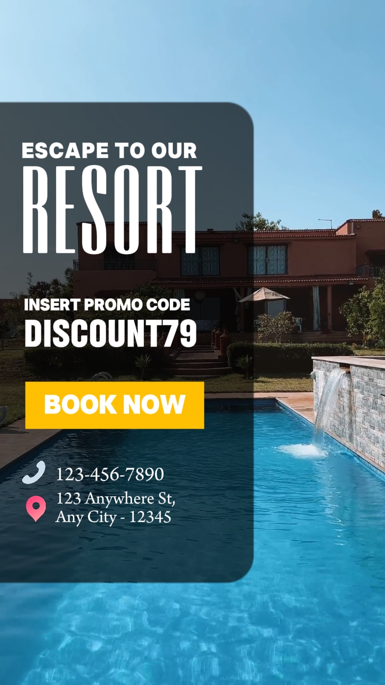 Promoción del resort