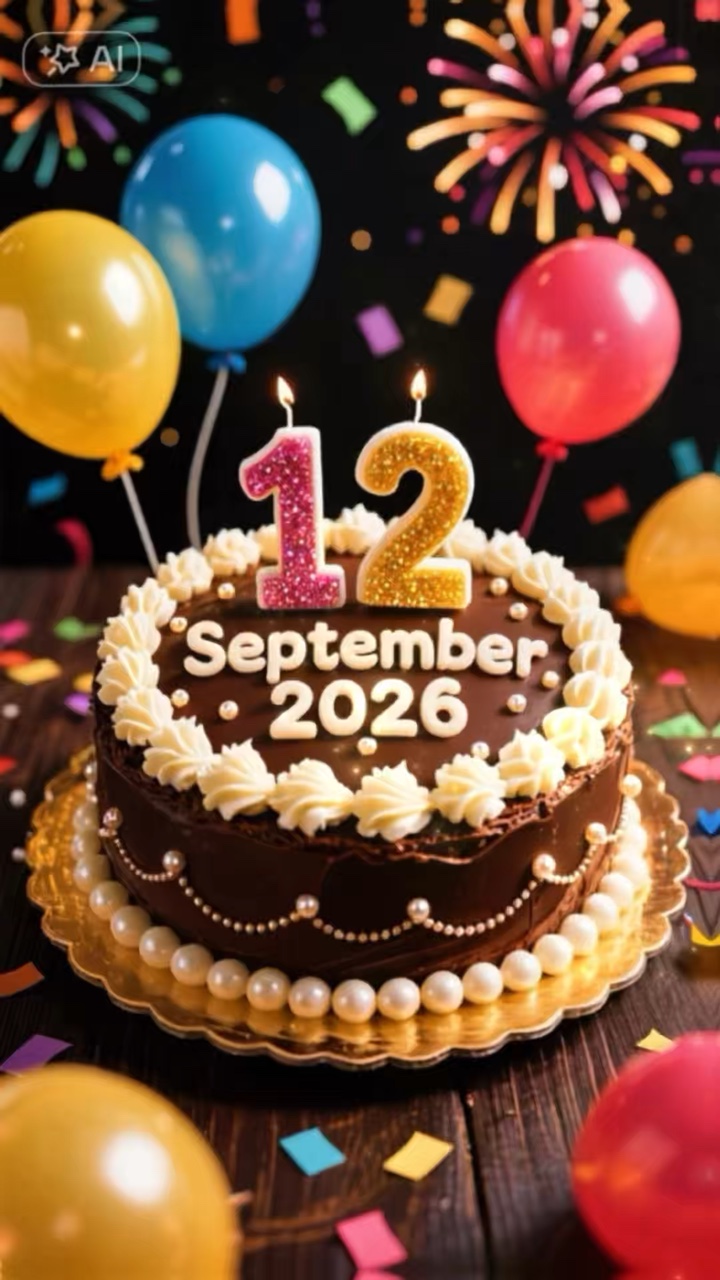 Birthday 12 Sep 2026