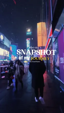 snapshot of my journ