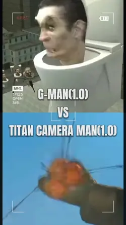 G-MAN vs titan camer