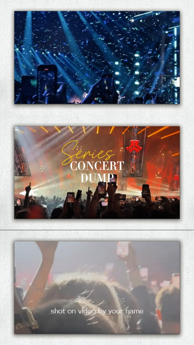 stories concert dump