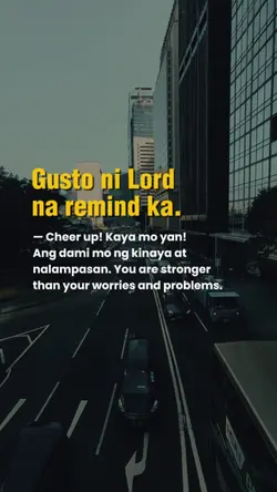 Kaya mo yan! Ikaw pa