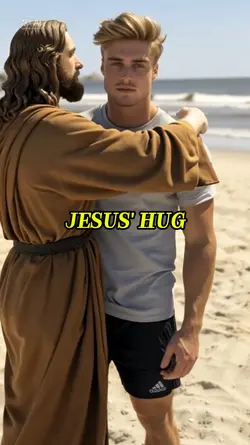 Jesus' hug