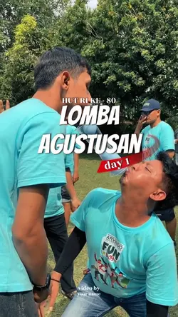 lomba agustusan 
